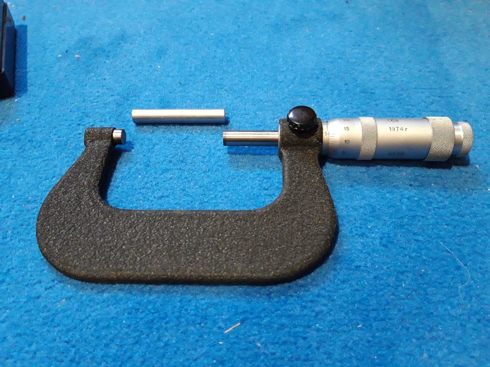 Micrometer, Bügelmessschraube, Messlehre  50 - 75 mm in Hünstetten