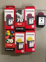 7 original Lexmark Tintenpatrone No. 70 und No. 20 - LEER Nordrhein-Westfalen - Hamm Vorschau