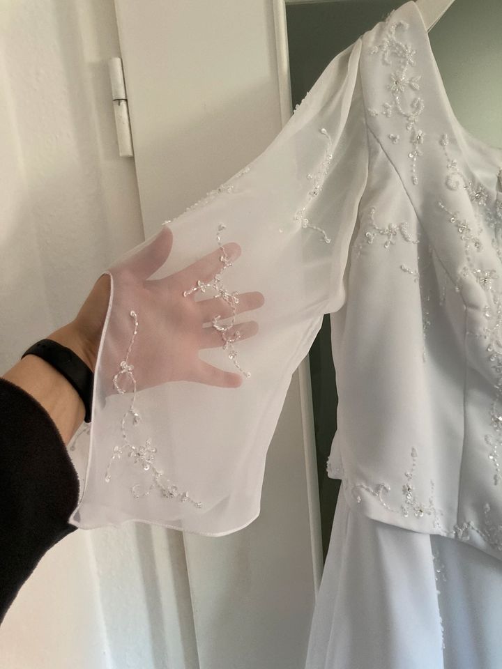 Brautkleid/ Hochzeitskleid A-Linie, Gr. 52/54 in Kiel