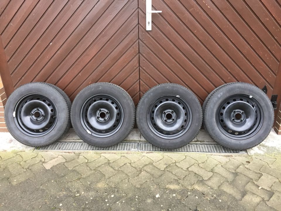 Sommerreifen Kompletträder 185/65 R15 88T auf Stahlfelgen in Söhlde