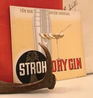 Altes und antikes Pappschild - GIN Stroh DRY - RAR Leipzig - Leipzig, Südvorstadt Vorschau