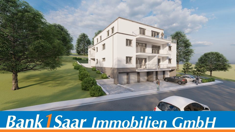 Provisionsfrei! Neubauprojekt 7 barrierefreien Wohnungen mit Garagen und Stellplätzen in Hirstein in Namborn