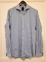 Hemd Olymp Level 5 five 39 body fit 15,5 kariert blau weiß Mitte - Wedding Vorschau