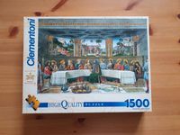 Clementoni Puzzle- Das letzte Abendmahl- C. Rosselli- 1500 Teile Hamburg Barmbek - Hamburg Barmbek-Süd  Vorschau