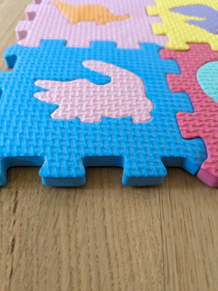 Kinder Baby Spielematte Puzzlematte Schaumstoffmatte Tiere in Luckenwalde