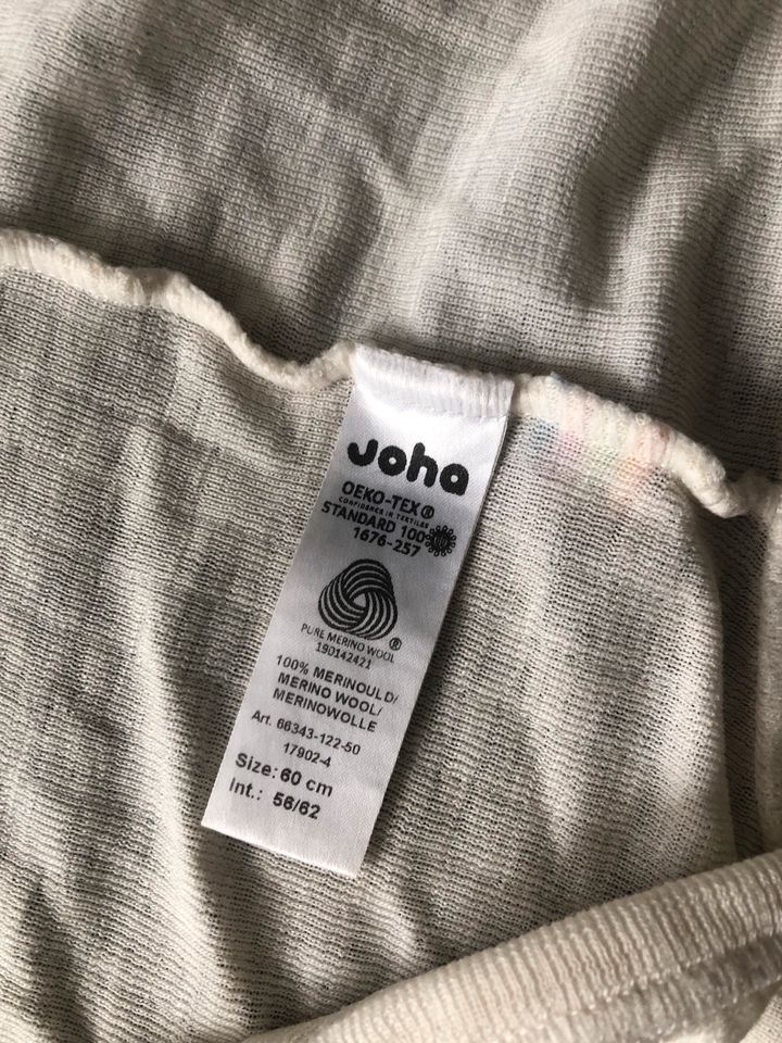 Joha Wickelbody body Merino Merinowolle wolle 56 60 62 in Wächtersbach