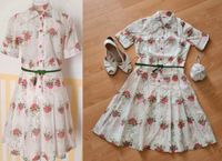 Original 60ies 70 Kleid Dolchkragen Swing Tanzkleid Retro Vintage Bayern - Triefenstein Vorschau