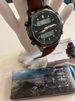 NEU !!!!! Digitale analoge Uhr mit dunklem Armband Sachsen-Anhalt - Halle Vorschau