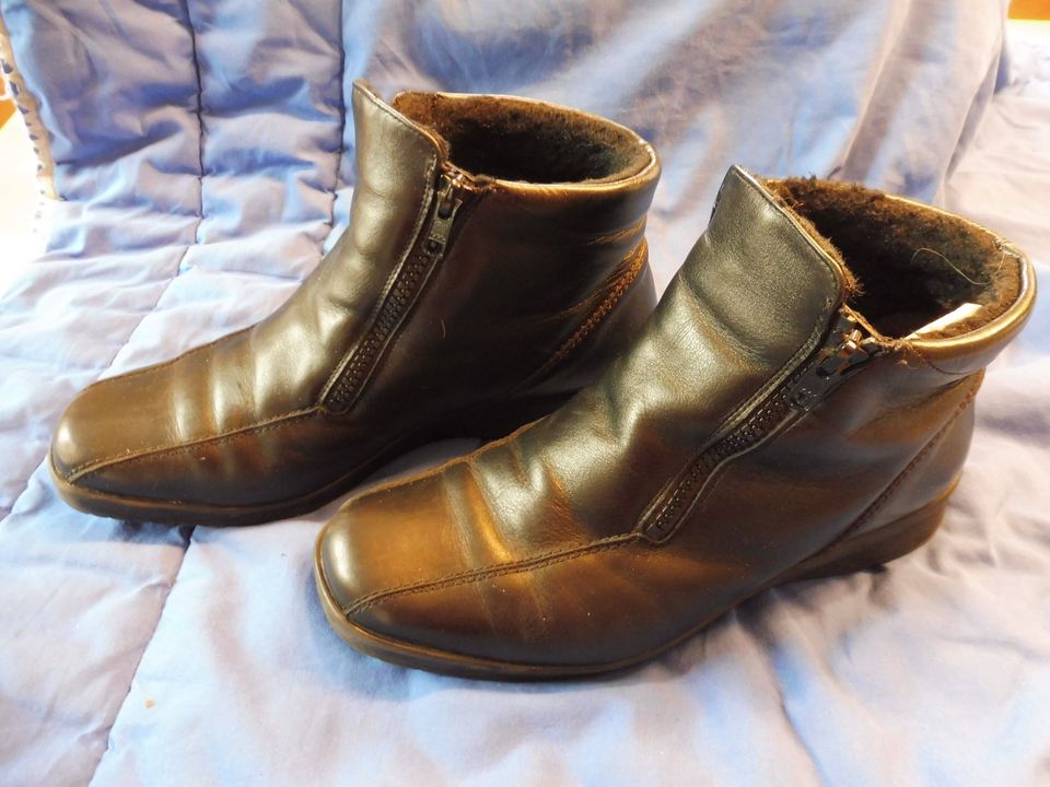 SEMLER 6 1/2 39,5 Luftpolster Schuh Stiefel warm wenig getragen in Rain Lech