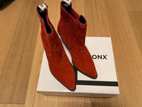 BRONX Stiefeletten Gr. 38, Wildleder, rot Altona - Hamburg Osdorf Vorschau