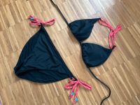 Schwarzer Bikini Gr. 36 / 38 S Neckholder Pink Perlen Akzente Baden-Württemberg - Heidenheim an der Brenz Vorschau