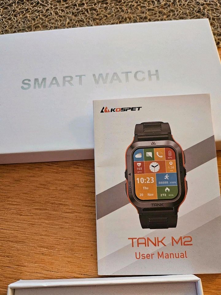 Biete hier eine Smartwatch der Marke Kospet Tank M2 in Hünxe