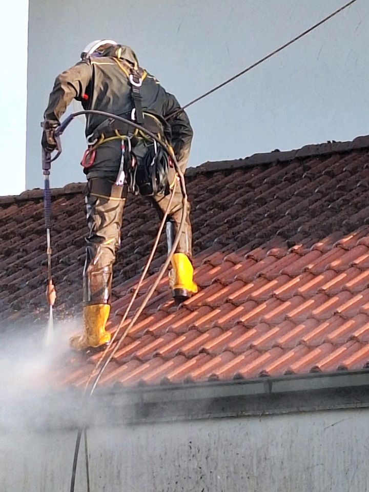 Pflasterreinigung;Dachreinigung;Photovoltaik in Kösching