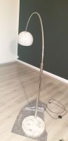 Bogenlampe Lampenschirm aus Kunststoff Lampenfuß aus Marmor Wandsbek - Hamburg Rahlstedt Vorschau