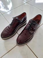 Schuhe Gr. 38 der Marke CATERINA C in Lack weinrot Baden-Württemberg - Filderstadt Vorschau