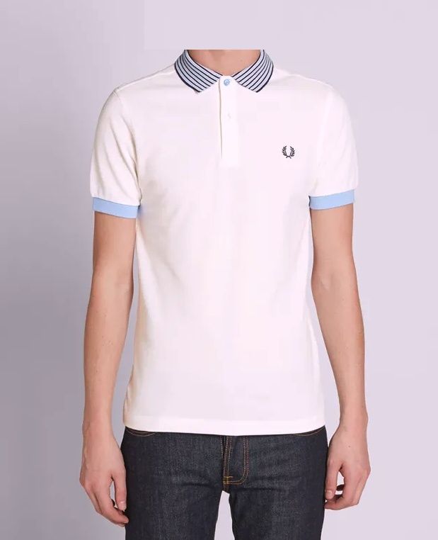 Fred Perry Polo Poloshirt Shirt Herren Gr.XL Slim Fit Abstract in Frankfurt (Oder)