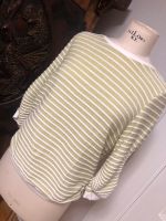 TOM Tailor Sweatshirt 72% Baumwolle Creme Mint gestreift Harburg - Hamburg Heimfeld Vorschau