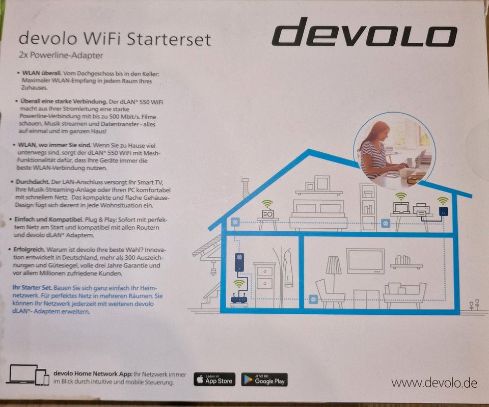 Devolo WiFi Starterkit 500+ in Mandelbachtal