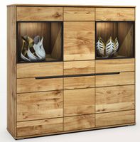 Highboard Lola Wildeiche teilmassiv geölt WT-3995 Nordrhein-Westfalen - Kirchlengern Vorschau