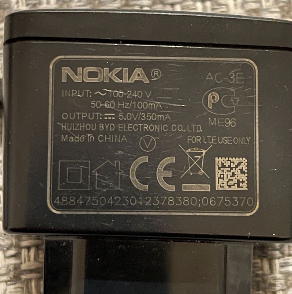 Nokia - Ladegerät - AC-3E in Bretten