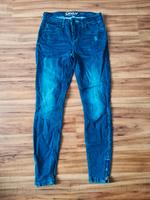 Röhrenjeans mit Reißverschluss an den Beinen Brandenburg - Kleinmachnow Vorschau