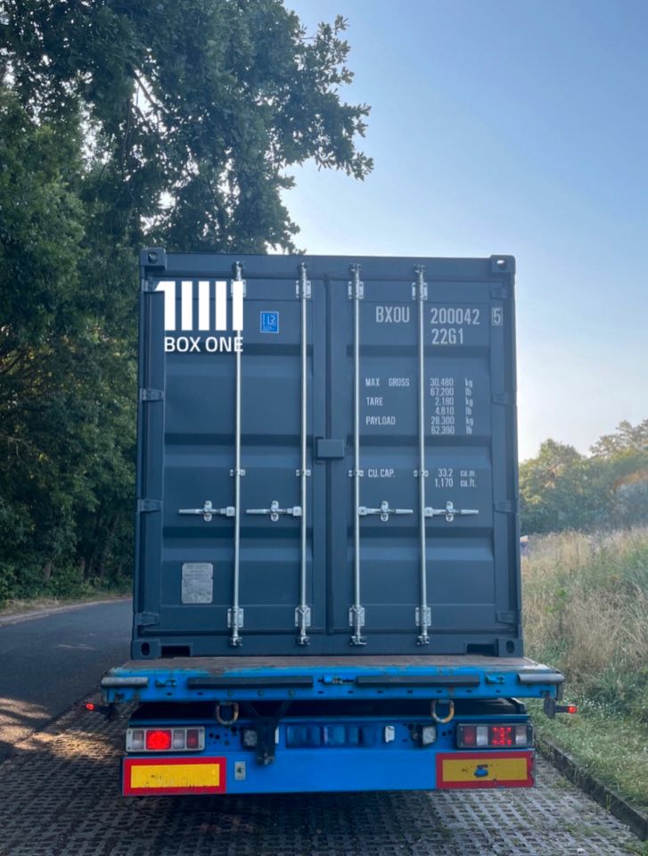✅ Seecontainer kaufen | 20 Fuß Container | Lager | Optional + Lieferung in München