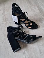 NEU Bershka Sandalen High Heels Größe 38 schwarz Brandenburg - Potsdam Vorschau