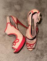 Buffalo London High Heels Gr.39 pink rosa echtes Leder Hessen - Offenbach Vorschau