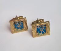 Manschettenknöpfe - Gold - Alt? - DDR? - Anzug Accessoires Sachsen-Anhalt - Halle Vorschau