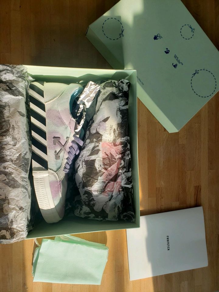 OFF-WHITE Vulc Low "WHITE  LILAC TIE DYE" in Ebringen