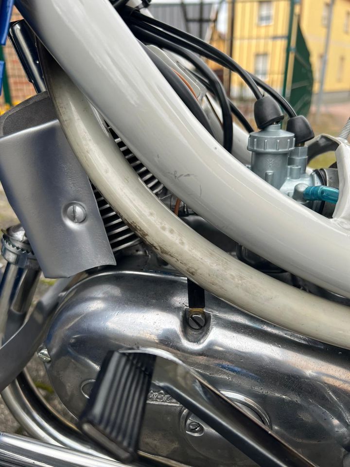 Moped Schwalbe KR 51/1  blau Simson in Eisleben