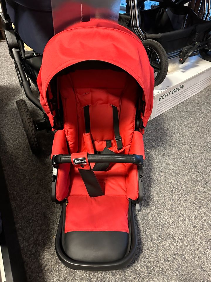 NEU - Emmaljunga NXT90 FLAT - Sporty Red 2023 Kombi-Kinderwagen - 300€-Aktion - NEU - FIRLEFANZ in Berlin