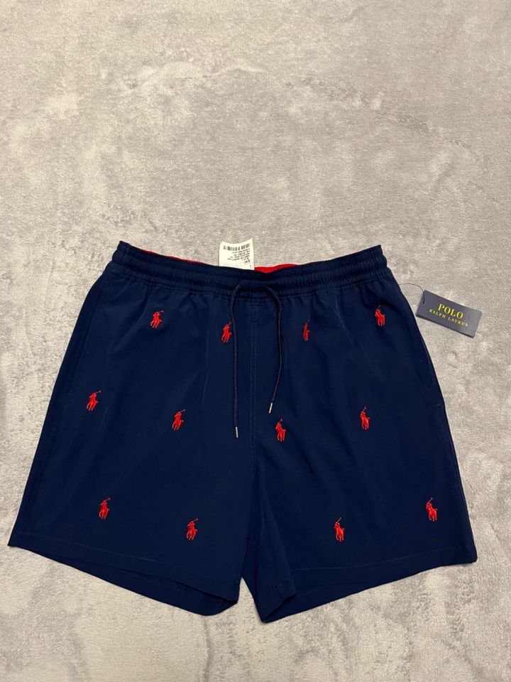 Ralph Lauren Badehose Badeshorts Schwimm Shorts L dunkelblau Zara in Dortmund