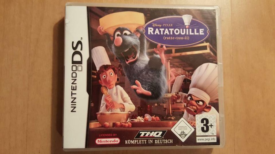 NintendoDS-Spiel Ratatouille in Burgbrohl