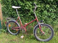 DDR Klappfahrrad 20 Zoll, rot - viele Neuteile, Allwetter Sachsen - Chemnitz Vorschau
