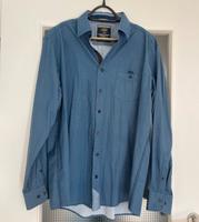 Casa Moda Hemd Gr. XL 43 44 blau gemustert Niedersachsen - Stuhr Vorschau