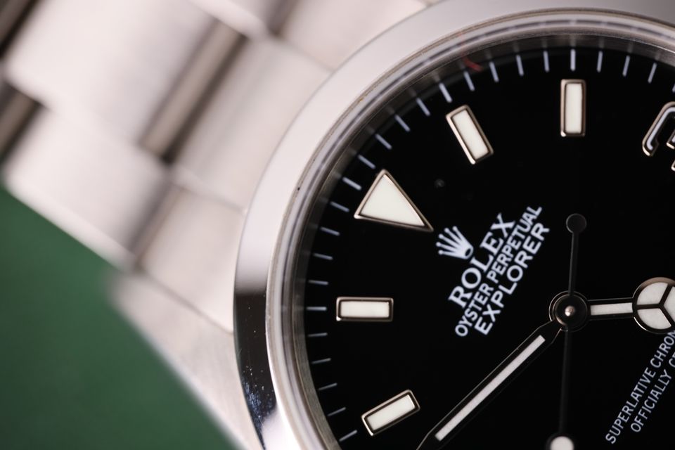 Rolex Exprorer I,  36mm Black Arabic Dial, Ref.114270, Fullset in Stuttgart