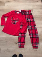 Mickey Mouse kuscheliger Fleece Schlafanzug rot Gr.XS Bayern - Forchheim Vorschau
