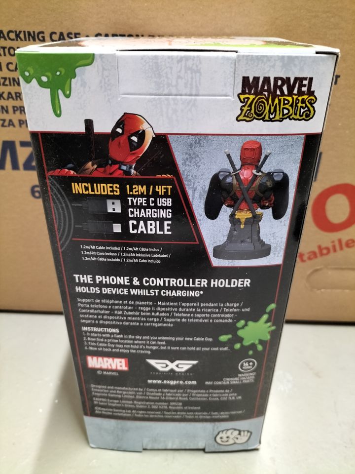 Marvel Zombies Deadpool 8-inch Phone und Controller Halter OVP in Hüttisheim