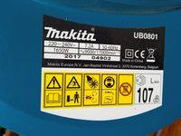 Makita UB0801 Elektro Laubbläser 1650 W gebr Nordrhein-Westfalen - Bad Driburg Vorschau