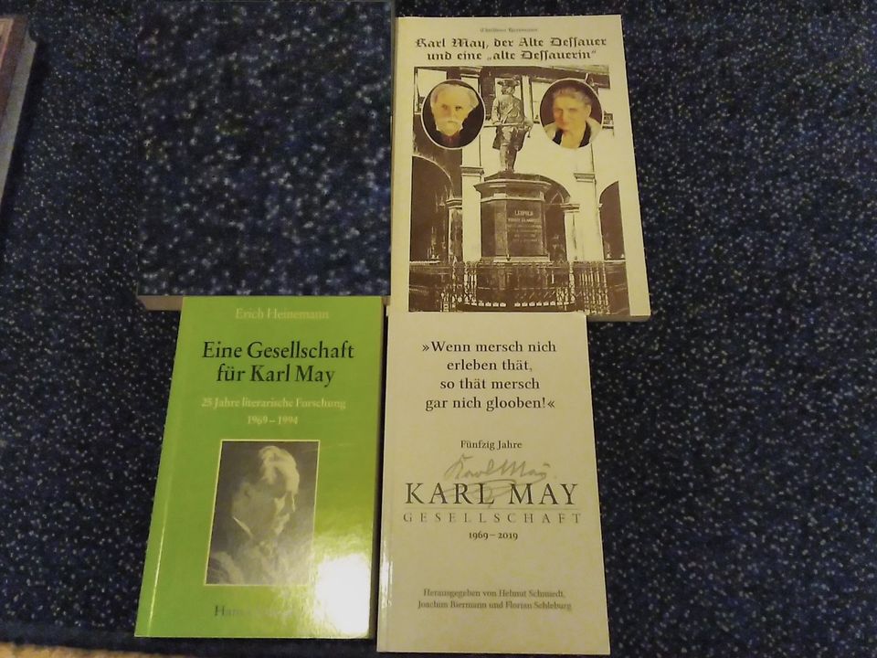 46 verschiedene Bücher zum Thema Karl May in Mönchengladbach