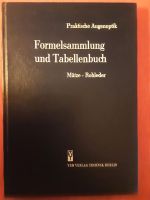 Fachbuch, Praktische Augenoptik, Formelsammlung und Tabellenbuch Sachsen - Zwoenitz Vorschau