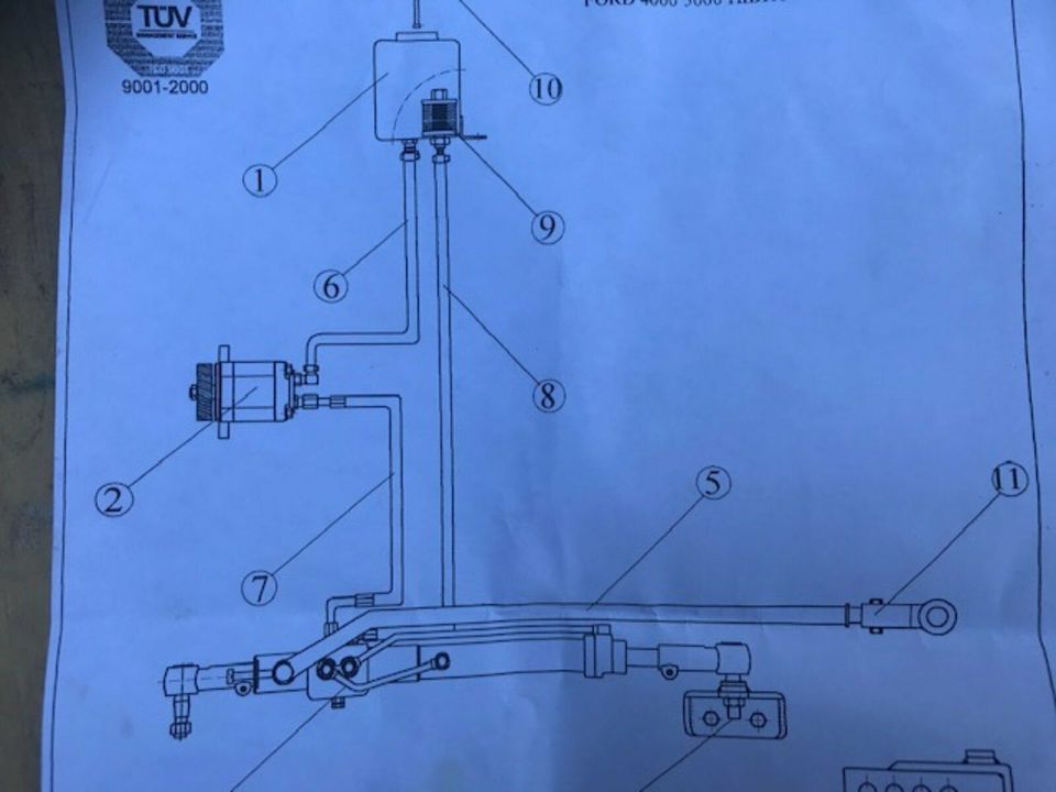 Ford 5000, Servolenkung Nachrüstsatz in Itterbeck