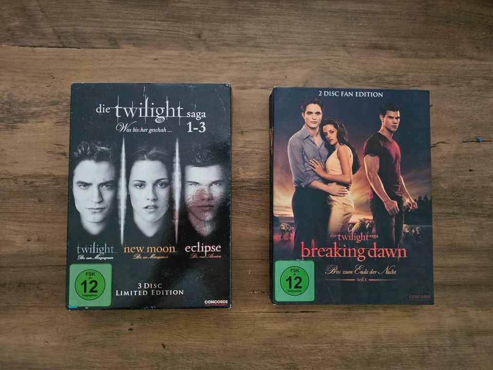 Twillight Saga Filme auf DVD 1 - 4 in Berlin