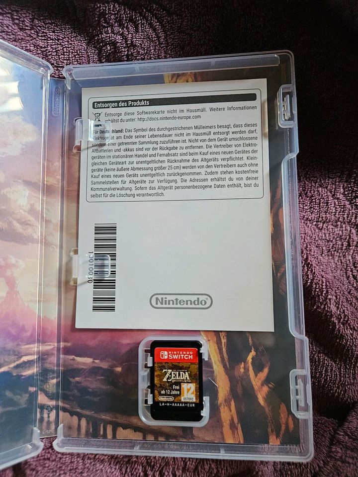 Zelda breath of the wild Switch in Hamm (Sieg)