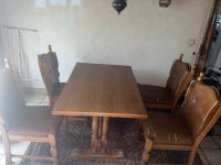 Holz Esstisch-Set mit vier Stühlen Nordrhein-Westfalen - Würselen Vorschau
