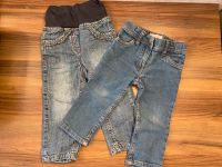 2 Hosen Jeans Baby Gr. 74/80, 1 leicht gefüttert Rheinland-Pfalz - Althornbach Vorschau