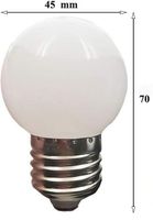 LED Lampe E27 Schraubsockel - 2W (80% Strom sparen) hell wie 25W Harburg - Hamburg Eißendorf Vorschau