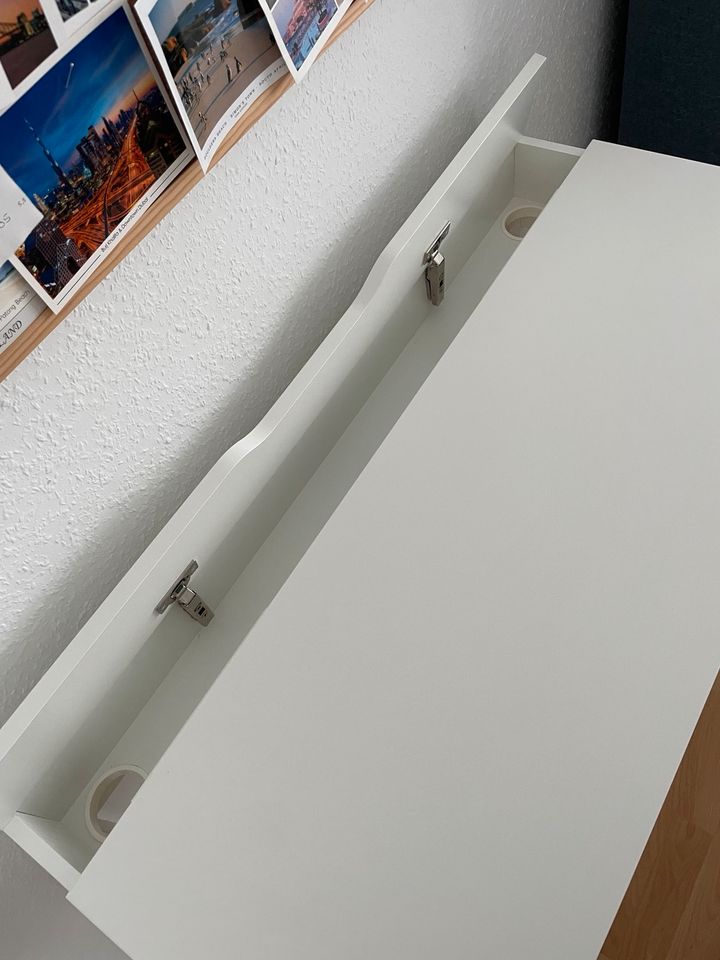 Schreibtisch Alex Ikea weiß 100x48 in Frankfurt am Main