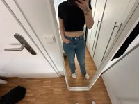 Crop Zara t-Shirt gr.L schwarz/ weiß München - Moosach Vorschau